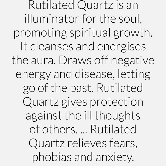 Natural Rutilated quartz Pearl artisan pendant - Picture 8 of 9